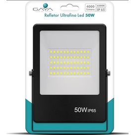 Refletor Led 50w Verde Ultrafino Ip65 Gaya