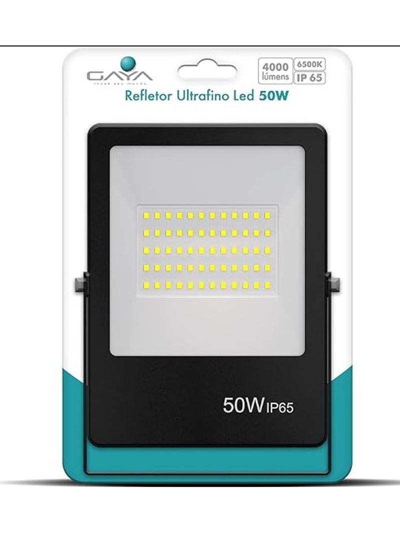 2029458-REFLETOR-LED-50W-VERDE-ULTRAFINO-IP65-Amoedo