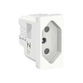 Modulo Tomada 2P+T 20A Orion Branco 250V Schneider Prime