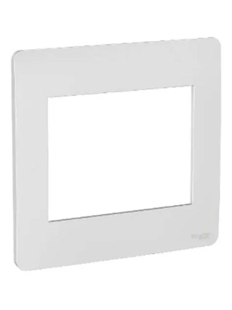 Placa-4x4-6Postos-Gamma-Silver-Orion-Schneider-Prime-Amoedo