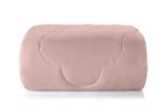 2297653-EDREDOM-TOQUE-DE-ALGODAO-CASAL-2.20mx2.40m-Rosa-Tule-Hedrons-AMOEDO