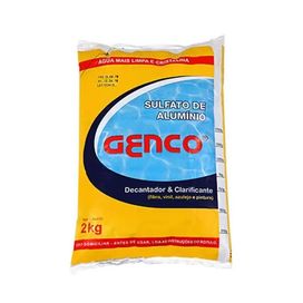 Sulfato De Alumínio Pacote 2kg Genco