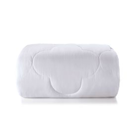 Edredom Toque de Algodão Casal Branco Hedrons