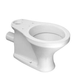 Bacia para Caixa Acoplada com Saída Horizontal Ravena Branco Gelo Deca