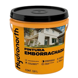 Tinta Emborrachada Impermeável Cromio Fosco 3,6l Hydronorth
