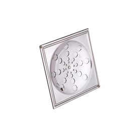 Grelha Quadrada Prata 10x10 com Caixa Moldenox