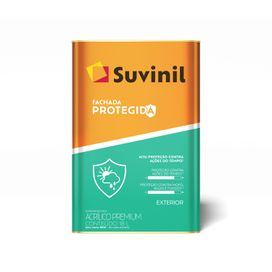 Tinta AcrÍlica Fachada Protegida 18Litros Branco Neve Exterior Suvinil