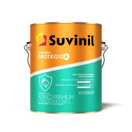Tinta Acrílica Fachada Protegida 3,6Litros Branco Neve Exterior Suvinil