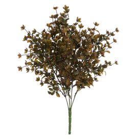 Folhagem Grass Outono 43cm Marrom Flor Arte