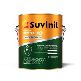 Tinta Acrílica Emborrachada Fachada Protegida 3,6Litro Branco Neve Exterior Suvinil