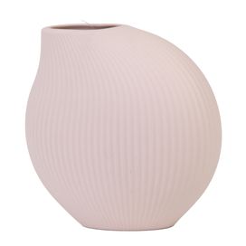 Vaso de Porcelana 14cm Rosa Flor Arte