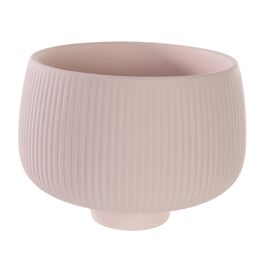Vaso de Porcelana 11cm Rosa Flor Arte