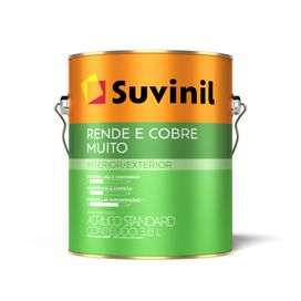 Tinta Acrílica Rende Cobre Muito 3,6Litros Allure Interior/ Exterior Suvinil