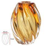 2305498-VASO-VIDRO-TIPO-MURANO-AMBAR-13CM-Amoedo