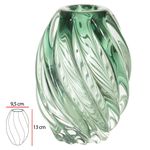 2305520-VASO-VIDRO-TIPO-MURANO-VERDE-13CM-Amoedo