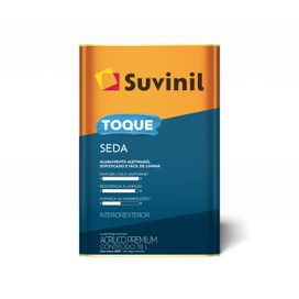 Tinta Acrilica Toque Seda 18Litros Crômio Interior Exterior Suvinil