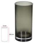 53168004-VASO-DECOR-VIDRO-CINZA-245CM-53168004-Amoedo
