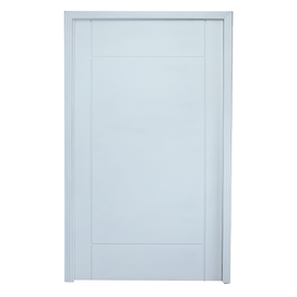 Porta Pivotante Clean Eucalipto Prime 210x120 Branco Cruzeiro