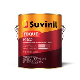 Tinta Acrilica Toque Fosco 3,6l Gelo Interior/ Exterior