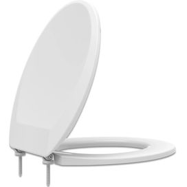 Assento Universal Oval PP Prime Branco Tupan