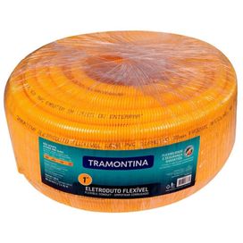 Conduite Corrugado Flexível Leve DN32 1" Amarelo Tramontina