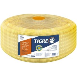 Conduite Corrugado Flexível DN25 3/4 Amarelo Tigre