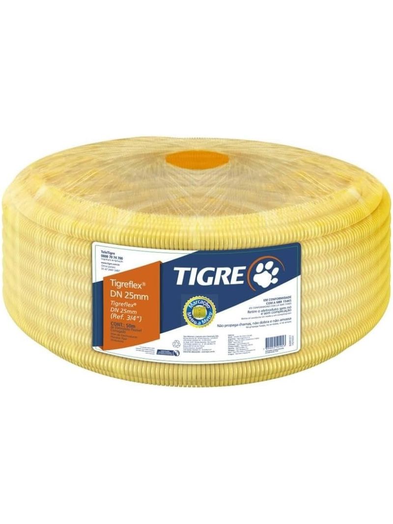 1414480-Conduite-Corrugado-Flexivel-DN25-34-Tigre-Amoedo