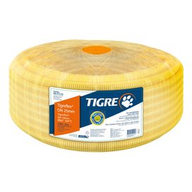 Conduite Corrugado Flexível DN25 3/4 Amarelo Tigre