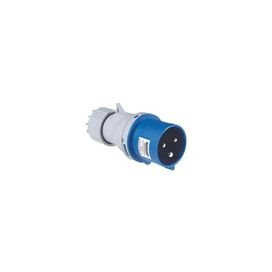 Plugue Móvel 2P+T 32A 220-250V 06H Cinza/Azul Tramontina