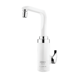 Torneira Elétrica Essence Parede Branco/Cromado 220v Lorenzetti