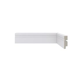 Rodapé 455 50mmx16mmx2,40 Branca Santa Luzia