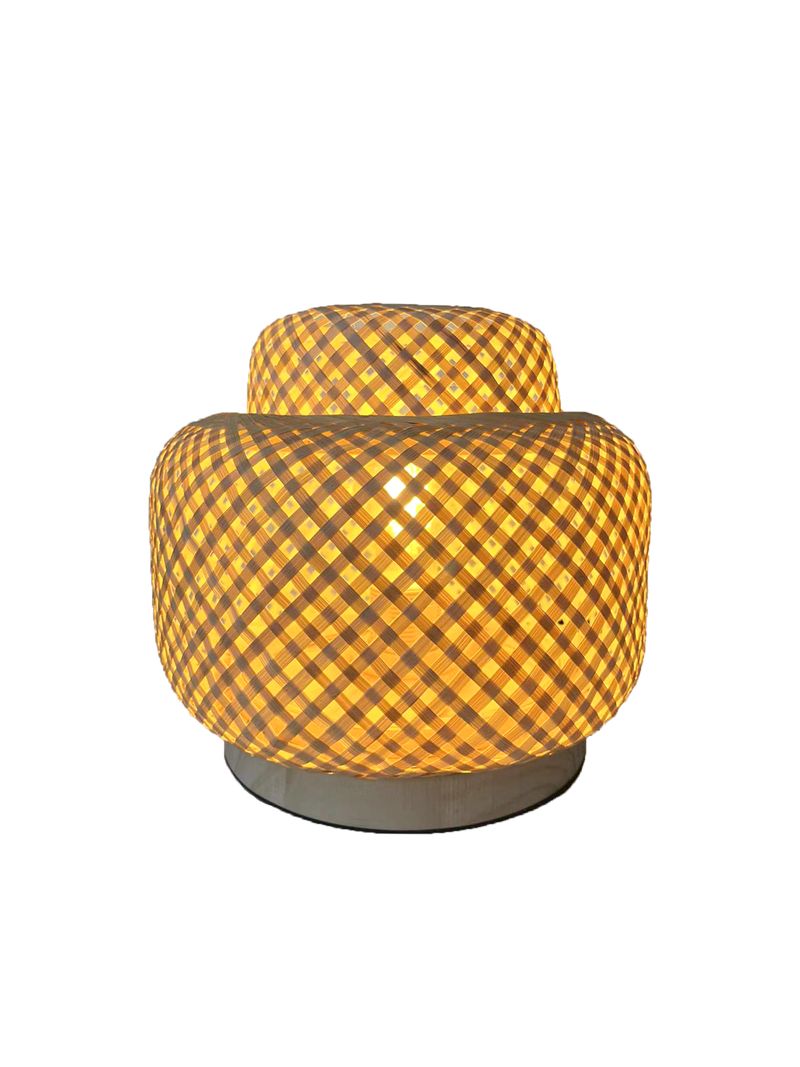 2323884--Luminaria-de-Mesa-BALI-25cm-Bege-Fibra-De-Bambu-Gmh