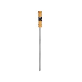 Espeto Prata Simples 65cm Cromado Grilazer