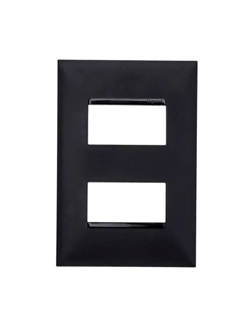 2325773-PLACA-2-POSTOS-4X2-PLUS--PRETO-Amoedo