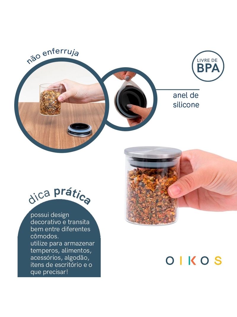2325472-Porta-Mantimentos-210ml-com-Tampa-Inox-Oikos-4-Amoedo