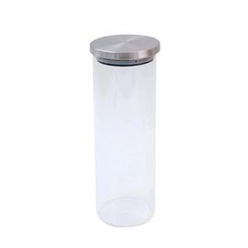 Porta Mantimentos 2L com Tampa Inox Oikos