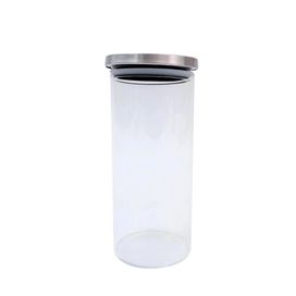 Porta Mantimentos 950ml com Tampa Inox  Oikos