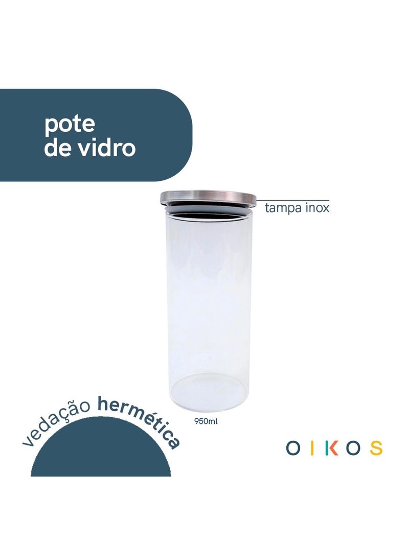 2325503-Porta-Mantimentos-950ml-com-Tampa-Inox-Oikos-3-Amoedo