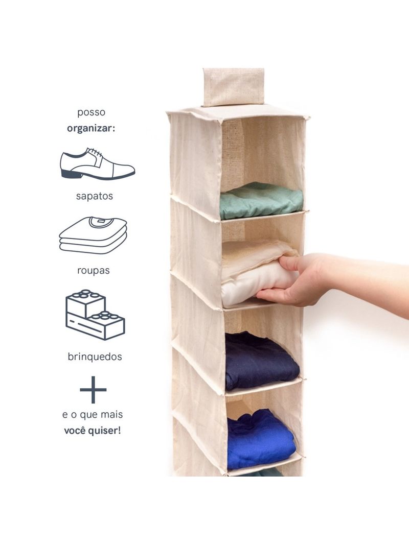 2325406-Organizador-Dobravel-de-Armario-com-6-Nichos-Off-White-Oikos-4-Amoedo