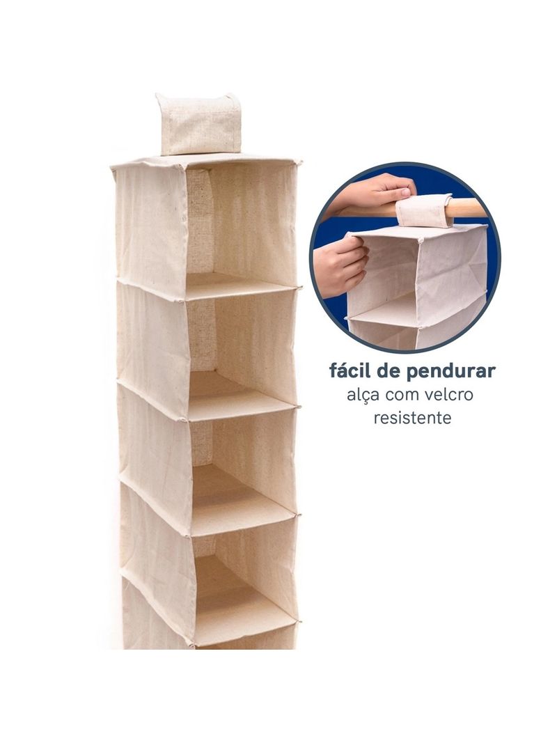 2325406-Organizador-Dobravel-de-Armario-com-6-Nichos-Off-White-Oikos-5-Amoedo