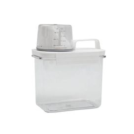 Pote com Copo Medidor 1,1L Transparente Oikos