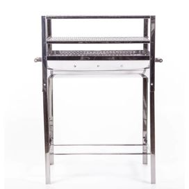 Churrasqueira Dupla Aço Inox Queiroz