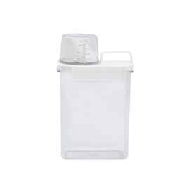 Pote com Copo Medidor 1,8L Transparente Oikos
