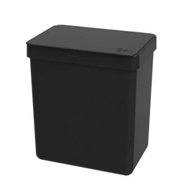 Lixeira Single 2,5L Preto Coza