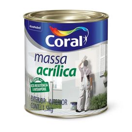 Massa Acrílica 1,4 kg Coral
