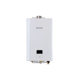Aquecedor a Gás Digital E10 10L GLP Exaustão Forçada Branco Rinnai