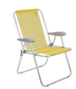 2327694-cadeira-de-praia-Creta-Master-em-aluminio-com-assento-amarelo-Amoedo