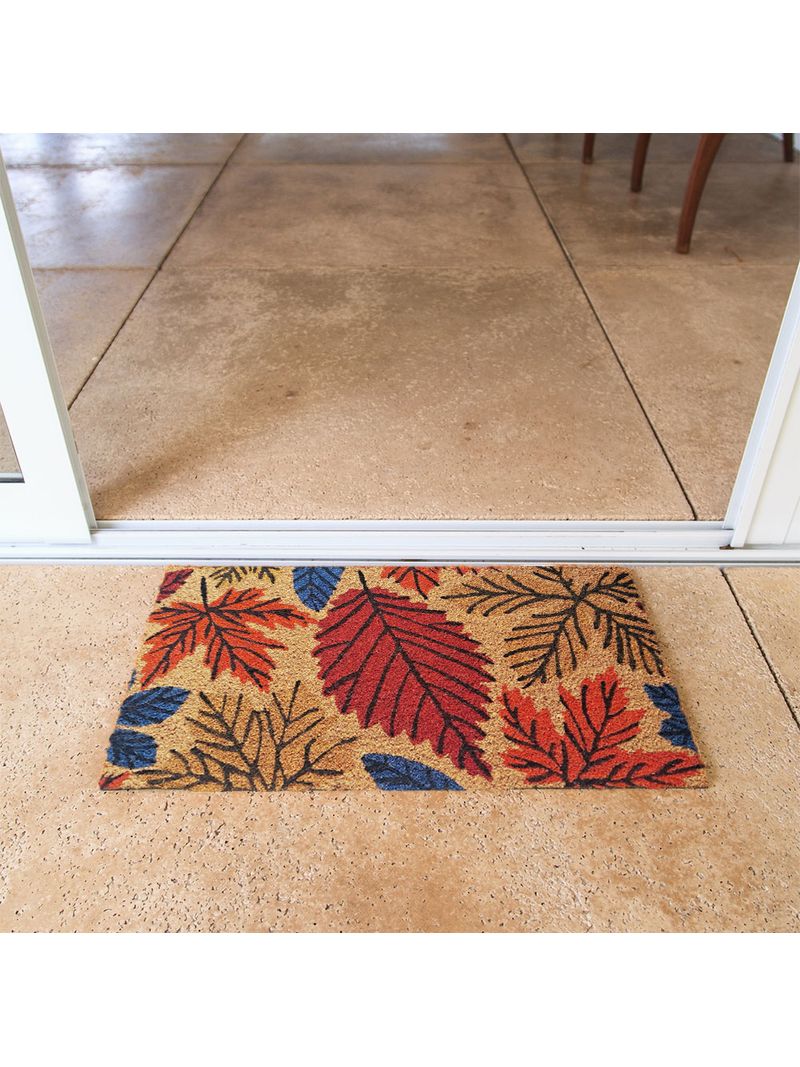 2327911-CAPACHO-FIBRA-DE-COCO-RT-60X33CM-FOLHAS-OUTONO--2-Amoedo