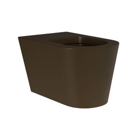 Bacia Link Convencional Suspenso P-232 Marrom Fosco Deca