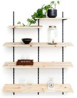 2327880-KIT-PRATELEIRA-PINUS-60X30CM-TRILHO-SIMP-Amoedo